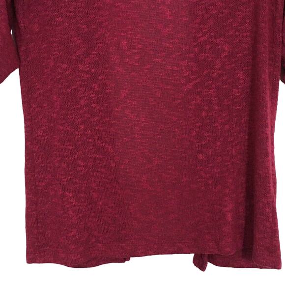 Urban Outfitters Short Sleeve Open Front Sweater Cardigan Roll Tab Sleeves Small - Picture 10 of 12